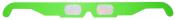 Fireworks Glasses, Diffraction Glasses (Neon Green)