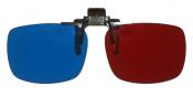 Clip-on Red/Cyan 3D Glasses