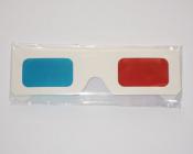 Red / Cyan Paper 3D Glasses (Individually Packaged)